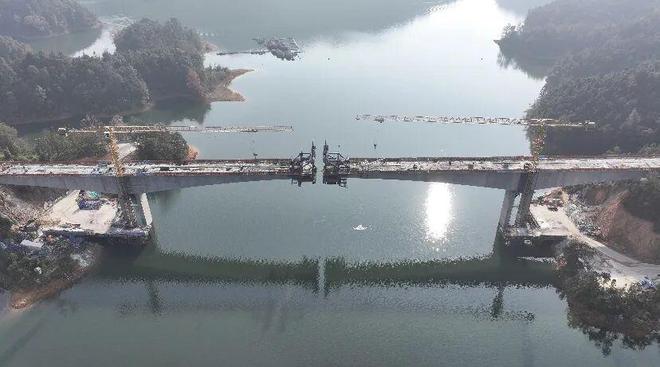 时速40公里、特大桥将合拢！赣州这条大动